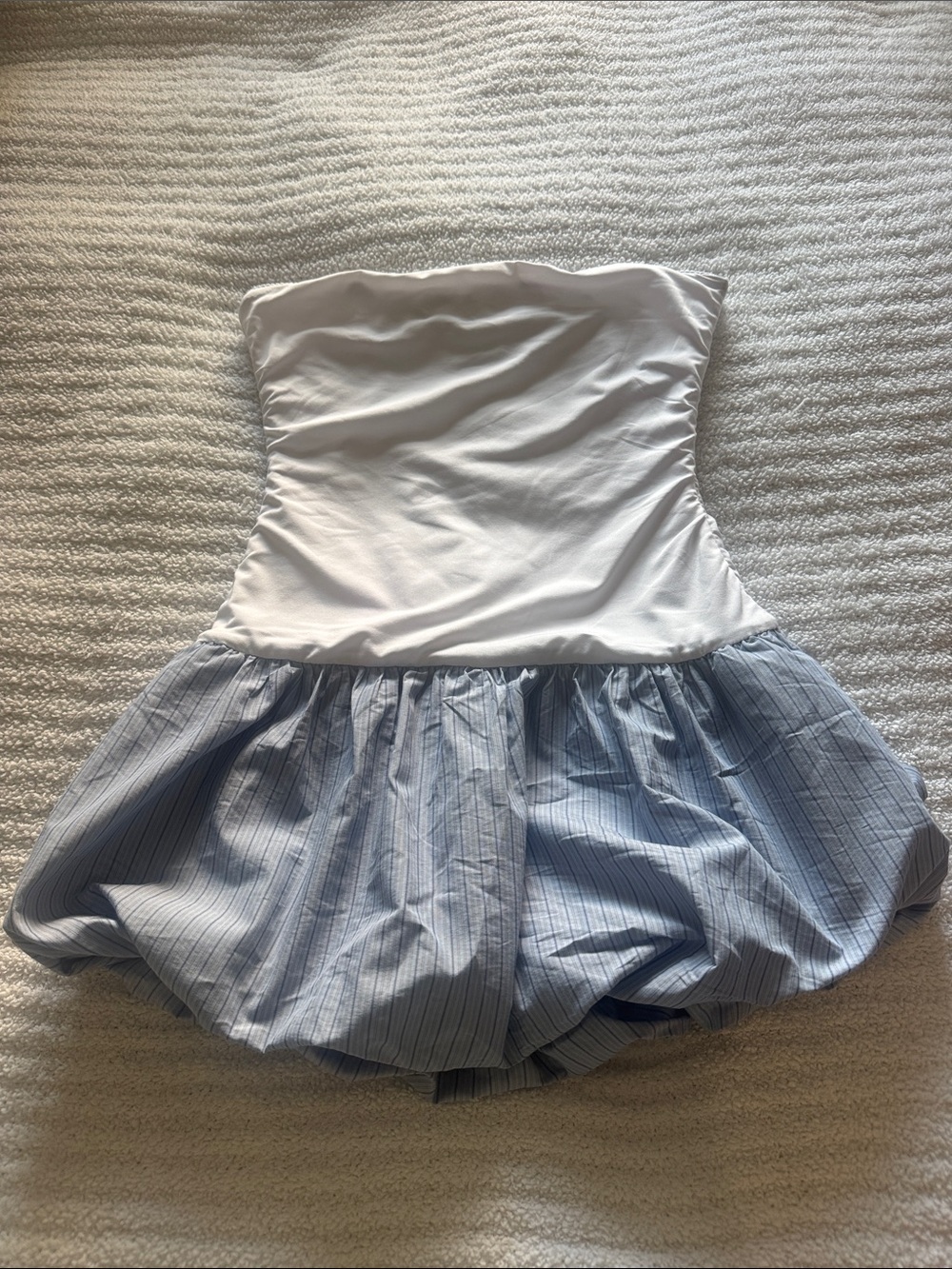 Anthropology Strapless Two-Tone Dress or Top!